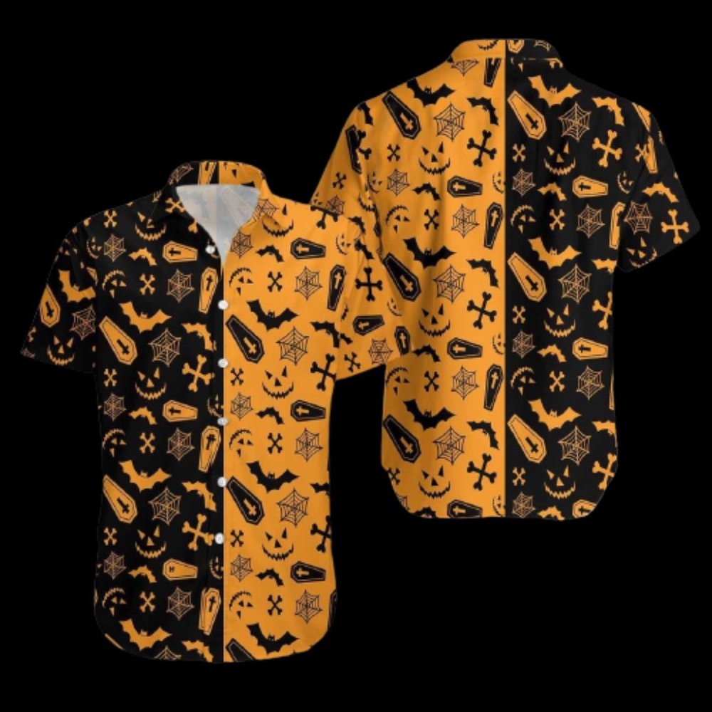Halloween Party Hawaiian Shirt 2XL